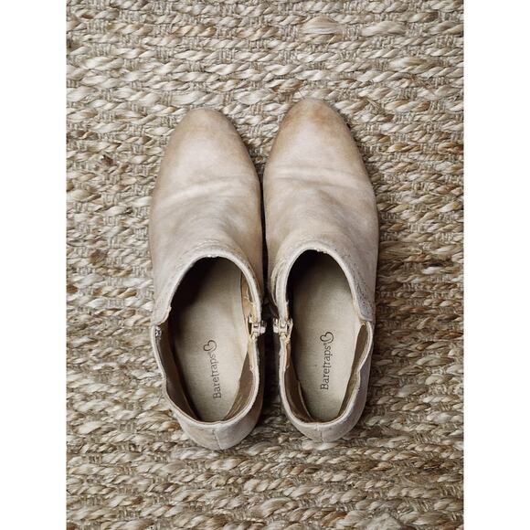 BareTraps Boots Women’s 9 Tan Brown Gerty Booties Ankle Boot Heels Comfort Shoe - Picture 10 of 12